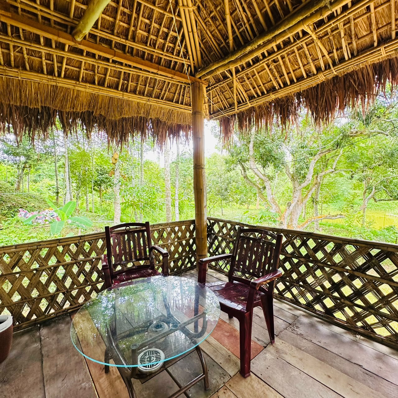 Doyel Couple Cottage bathroom — Litchibari Eco Resort
